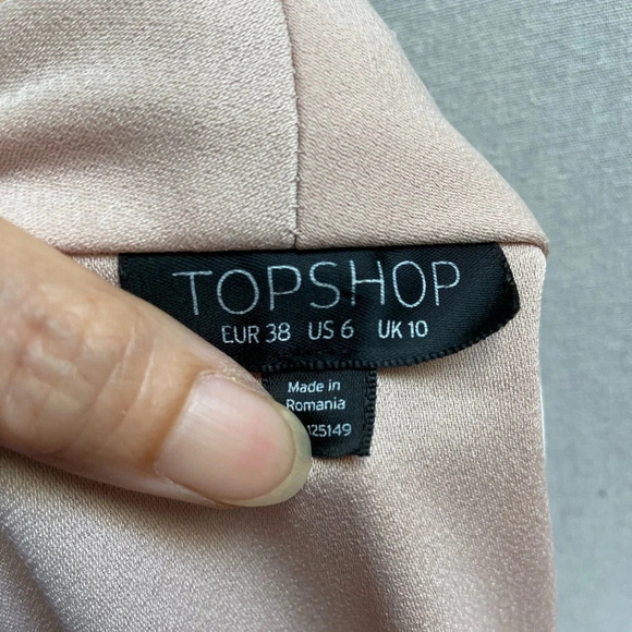 Topshop wrap  blazer dress Sz 6 - Picture 5 of 11